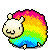 Rainbow sheep